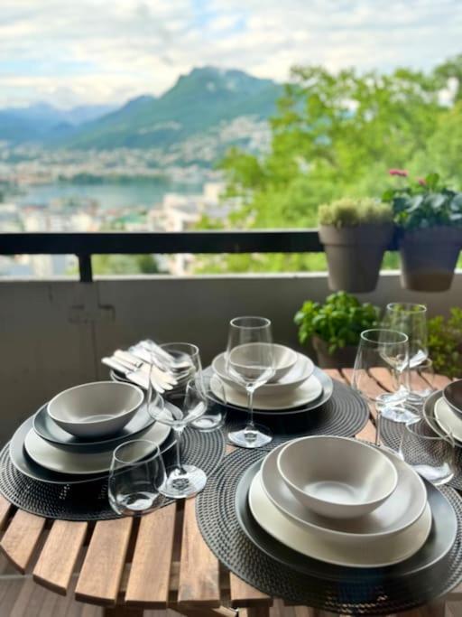 Panorama Suite In Lugano - Pazzallo Paradiso Exterior photo